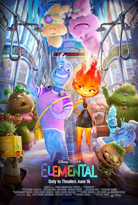 Elemental movie review & film summary (2023) .